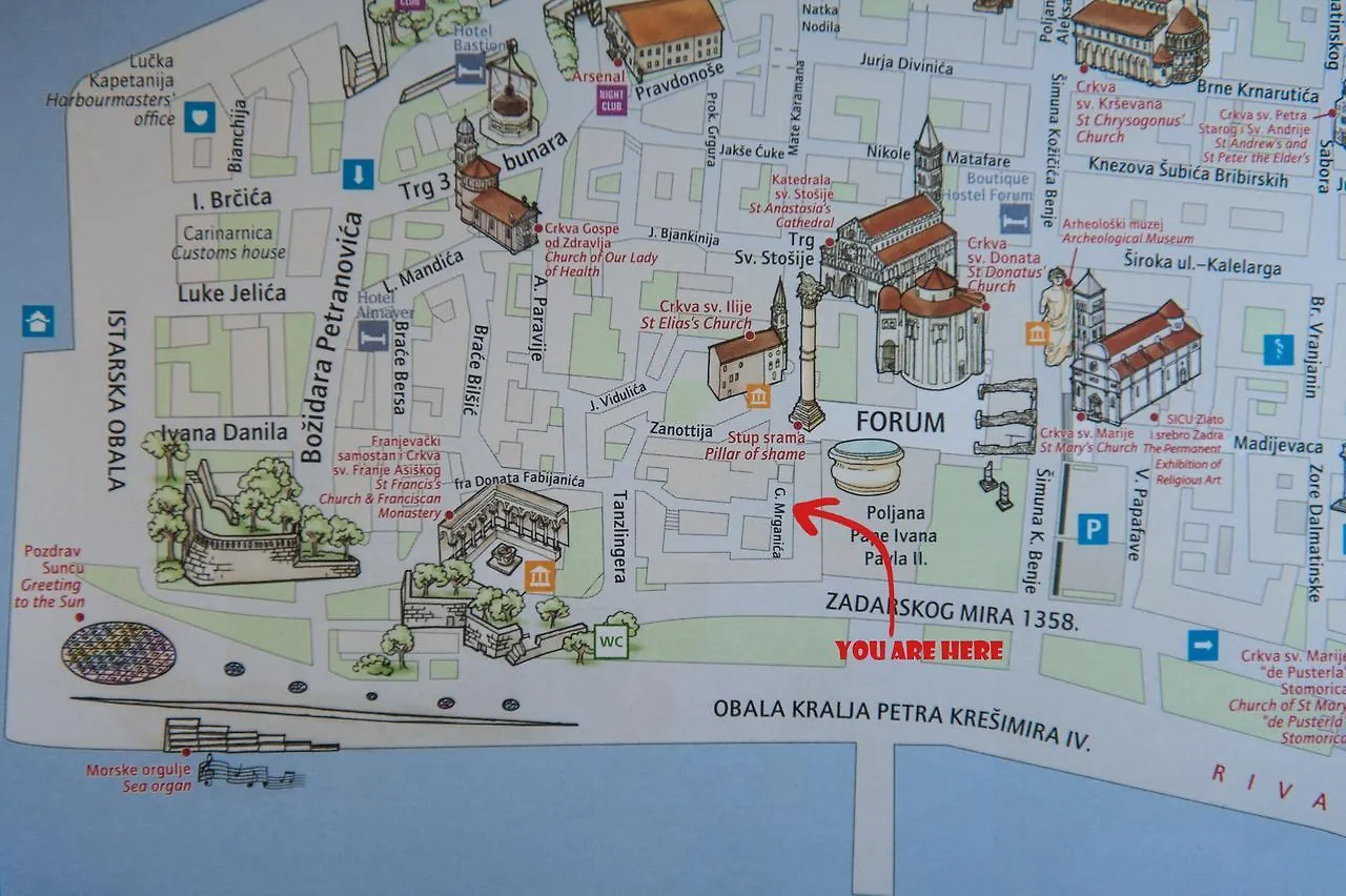 Bed and Breakfast Domus Romana Lux Задар Отель типа 